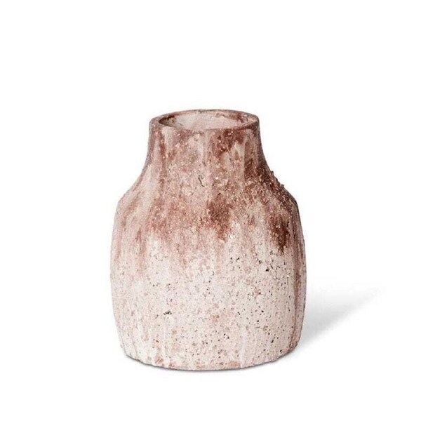 E Style Monroe 26cm Ceramic Flower/Plant Vase Tabletop Home Decor Soft Pink