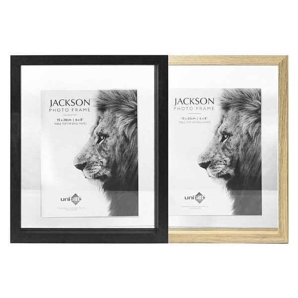 2x Unigift Jackson 15x20cm Floating Picture/Photo Frame Wall Hanging Decor Asstd