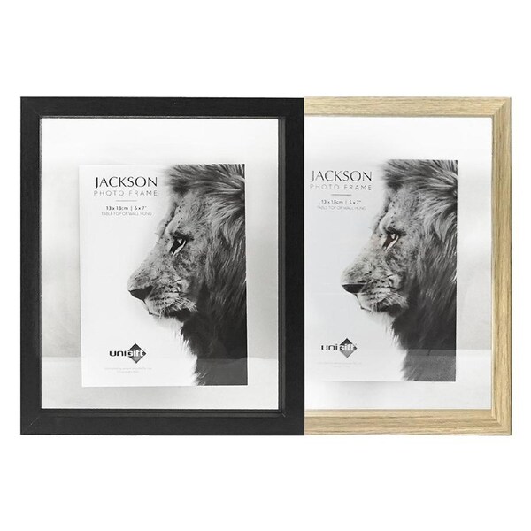 2x Unigift Jackson 13x18cm Floating Picture/Photo Frame Wall Hanging Decor Asstd