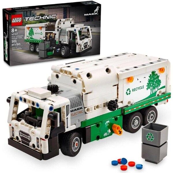 LEGO 42167 Mack LR Electric Garbage Truck - Technic