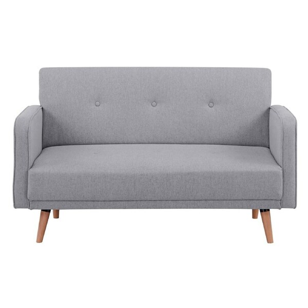 Picasso 2 Seater Fabric Sofa Lounge Couch Grey