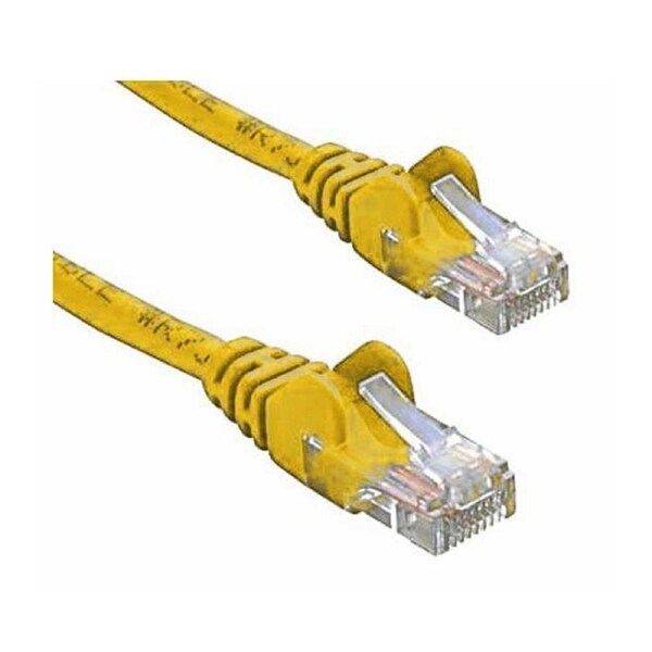 8ware CAT5e Cable 5m - Yellow Color Premium RJ45 Ethernet Network LAN UTP Patch Cord 26AWG CU Jacket