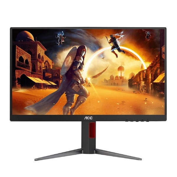 AOC 23.8' IPS, FHD 1080, Adaptive Sync,1ms, 180Hz , HDR10, 1x HDMI 2.0, 1x DP 1.4, Borderless, Height Adjustable Stand, VESA 100X100mm