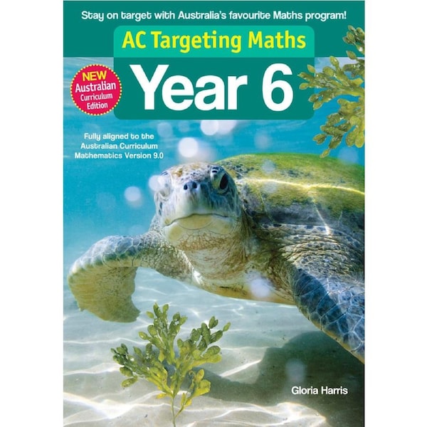 Targeting Maths Australian Curriculum Student Book Year 6 (2023 Edition)