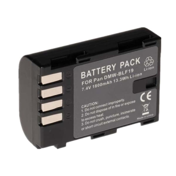 Battery For Panasonic Camera DMW-BLF19 DMW-BLF19E DMW-BLF19PP Lumix DC-G9 G9L GH5 GH5S GH3 GH3A GH3H GH3K GH4 GH4A GH4EB GH4R