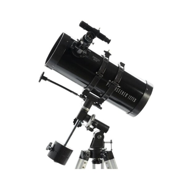 Celestron Powerseeker 127EQ-MD Newtonian With Phone Adapter, Motor & Moon Filter