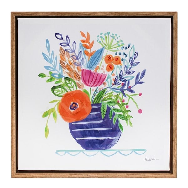 Framed 50cm Canvas/Resin Bountiful 2 Hanging Wall Art Home Decorative Display