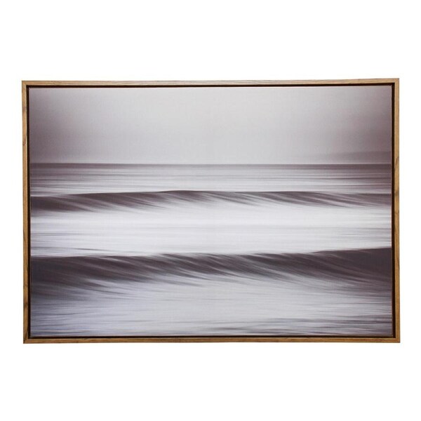 Framed 70x100cm Canvas/Resin Surf Wash Hanging Wall Art Home Decorative Display