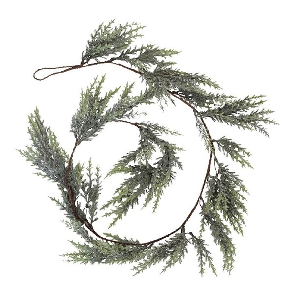 Garland 150cm Plastic French Fern Wall Hanging Home Decorative Display Green