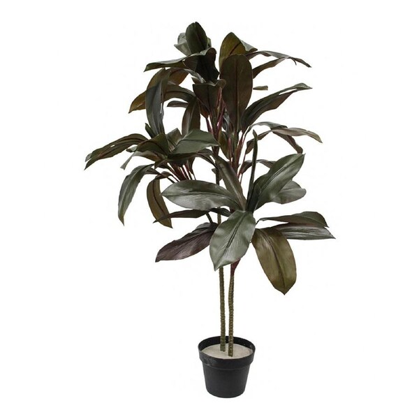 Potted 120cm Cordyline Artificial Faux/Fake Plant Home/Room Garden Decor Green