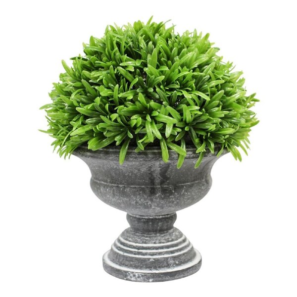 Potted 27cm Formal Grass Artificial Faux/Fake Plant Home Room Garden Decor Green