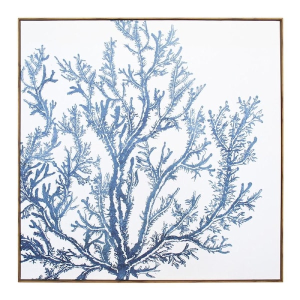 Framed Canvas/Resin 100x100cm Reef 2 Wall Hanging Art Decorative Home Display