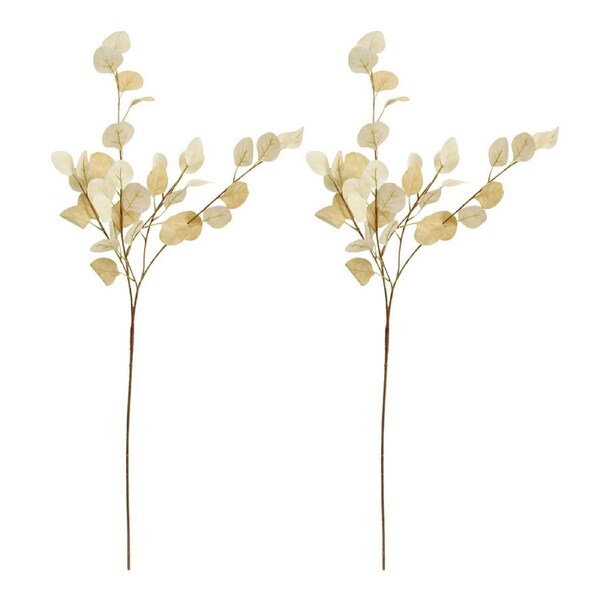 2x Stemmed 94cm Silver Dollar Artificial/Fake Home Decorative Faux Plant Natural