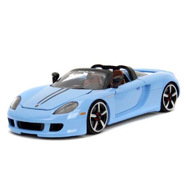 Jada 1:24 Scale Pink Slips Porsche Carrera GT Convertible 2005 Diecast Car Model