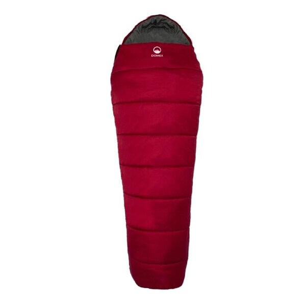 Domex Nimbus 200 Synthetic Filling +5C Compact Drawstring Sleeping Bag Burgundy