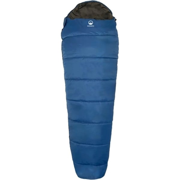 Domex Nimbus 100 Synthetic Filling +5C Compact Sleeping Bag w/ Drawstring Blue