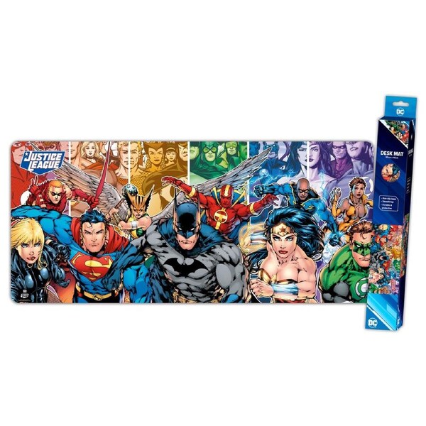 DC Comics Justice League XXL Gaming Computer Desk Mat