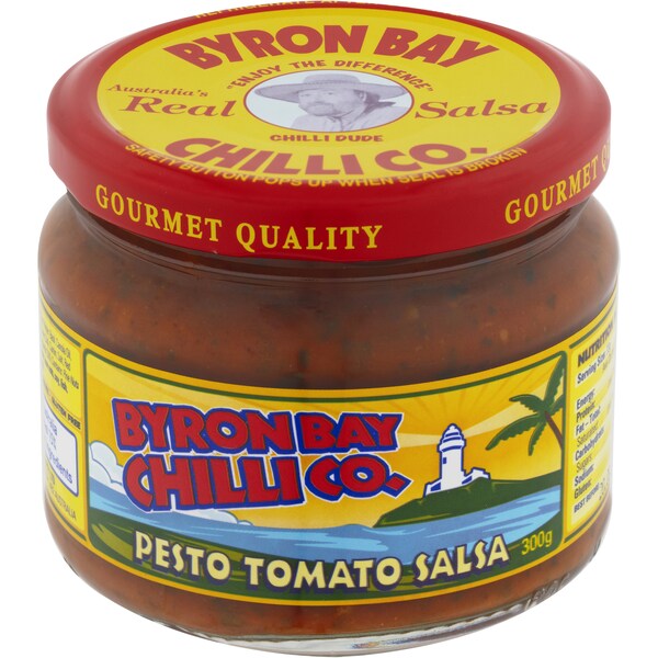 Byron Bay Chilli Co. Tomato Pesto Salsa 300g