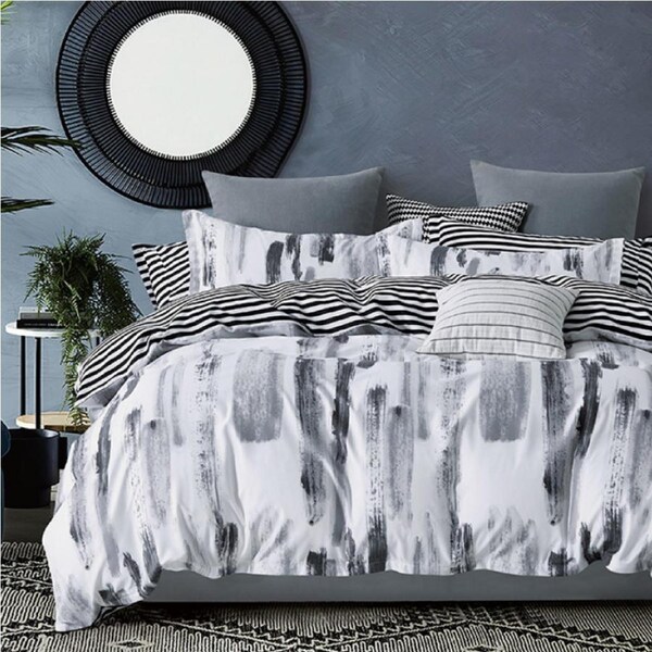 CleverPolly Lucas Bed Quilt Cover Set Queen