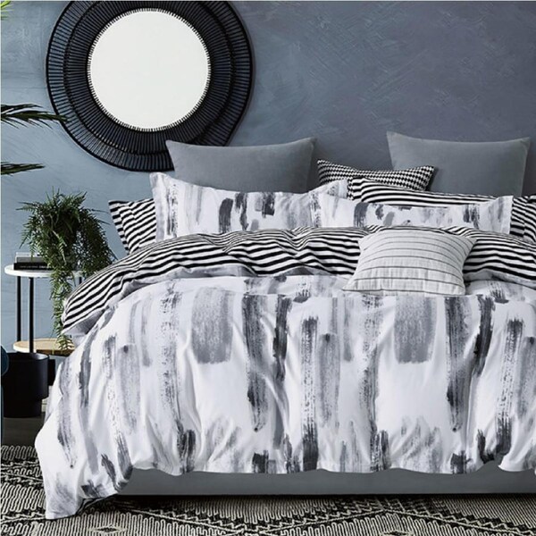 CleverPolly Lucas Bed Quilt Cover Set King