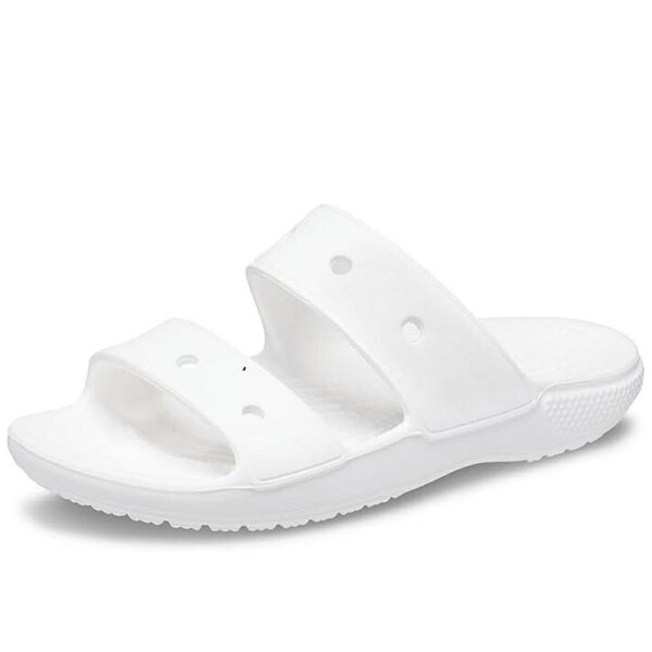 Crocs Classic Sandals Slippers Summer Slides Flip Flops Thongs - White US M10W12