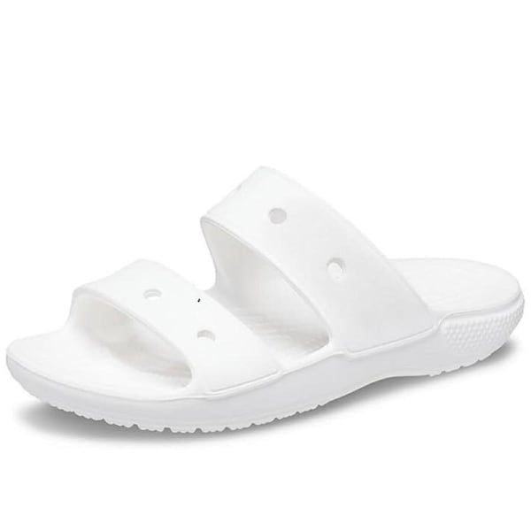Crocs Classic Sandals Slippers Summer Slides Flip Flops Thongs - White US M12