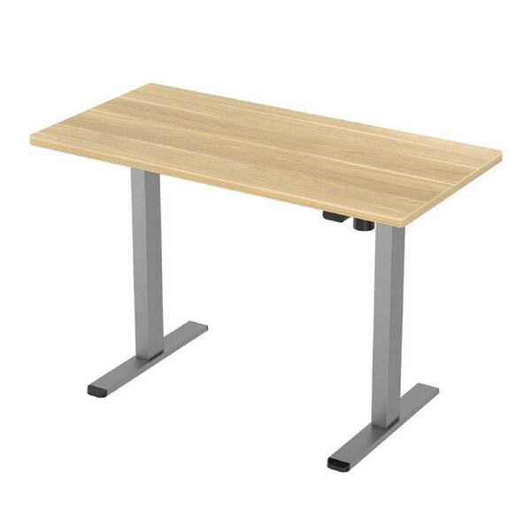 Artiss Electric Standing Desk Motorised Sit Stand Computer Desks 120/140CM 140CM Grey??ak