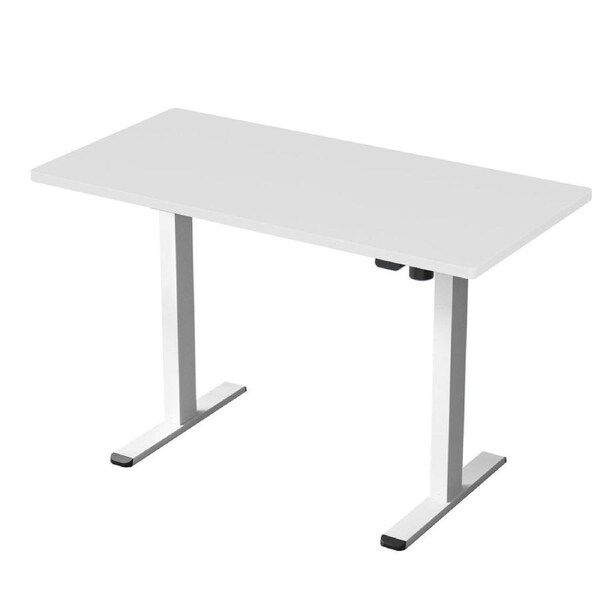 Artiss Electric Standing Desk Motorised Sit Stand Computer Desks 120/140CM 120CM White