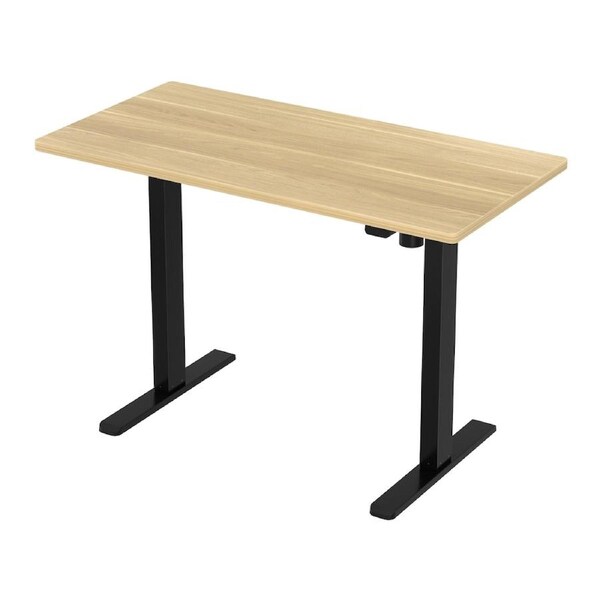 Artiss Electric Standing Desk Motorised Sit Stand Computer Desks 120/140CM 140CM Black??ak