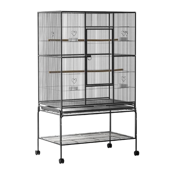 i.Pet Bird Cage Pet Cages Aviary Large Carrier Travel Canary Cockatoo Parrot 137CM