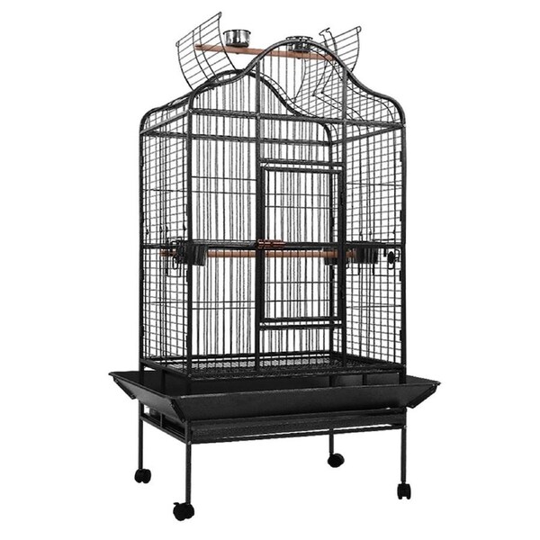 i.Pet Bird Cage Pet Cages Aviary Large Carrier Travel Canary Cockatoo Parrot 168CM