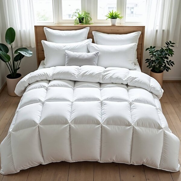 Royal Comfort 800gsm Quilt Down Alternative Duvet Cotton Cover Hotel Grade Double