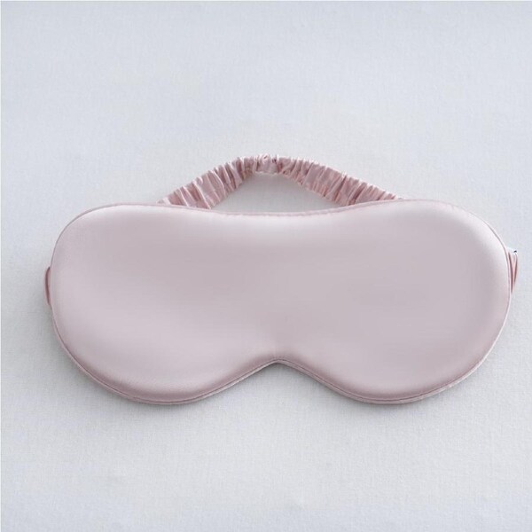 Luxe Bedding 6A Grade 100% Mulberry Silk Eye Mask Pink