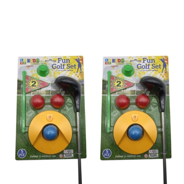 2x 5pc Golf Set