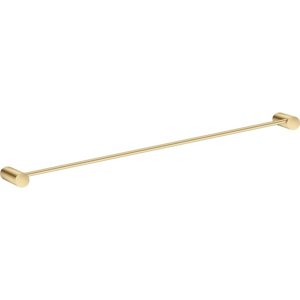 600mm Single Towel Rail Holder Bathroom 304 Stainless Steel Wall Mounted Brushed Yellow Gold