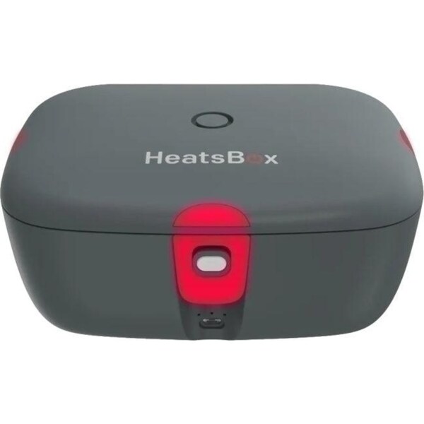 HeatsBox Go Portable Lunchbox Battery Powered Smart Heated