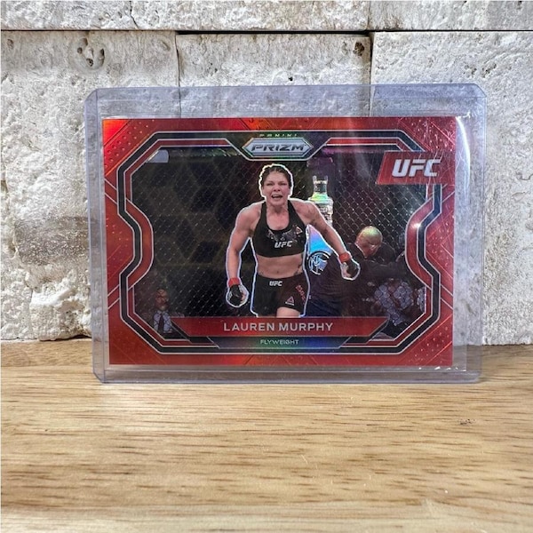 2021 Panini Prizm UFC Prizms Red #191 Lauren Murphy 118/275