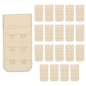 20 Pack Triumph 2 Hook Bra Band Extender Extension Clip On Band Strap Beige Bulk | BIG W