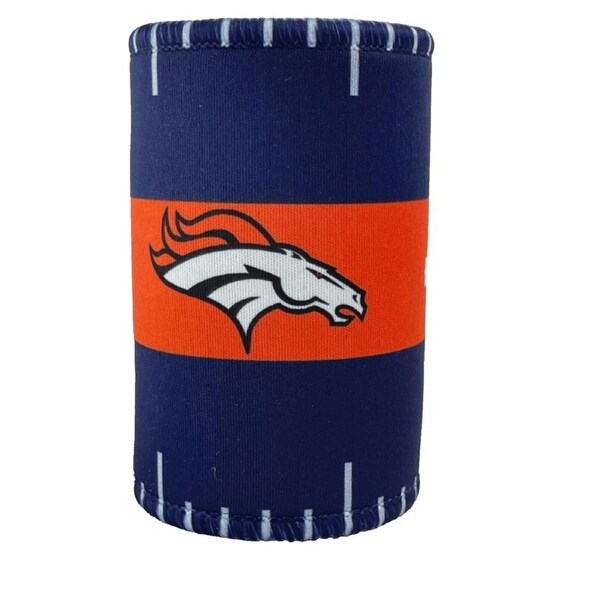 NFL Stubby Cooler - Denver Broncos - Can Cooler - Drink - Rubber Base