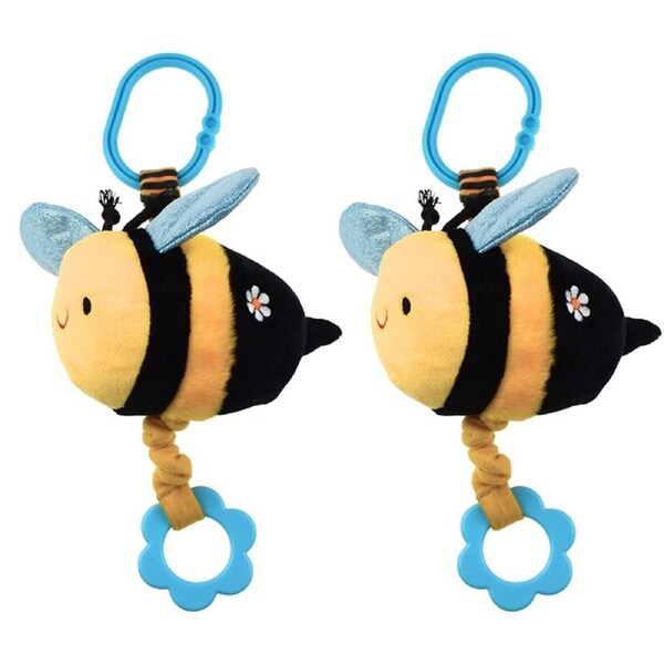 2PK Koala Dream Snuggle Buddy Hunny Bee Jiggler Plush Baby/Childrens Toy 0y+