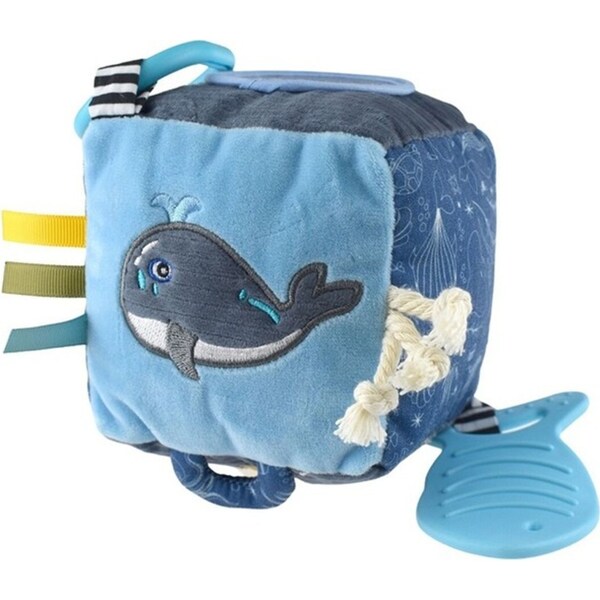 Koala Dream Snuggle Buddy Splashy Whale Discovery Cube Plush Baby Toy 0y+