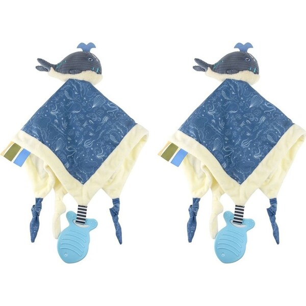 2PK Koala Dream Snuggle Buddy Splashy Whale Comforter Baby/Childrens Toy 0y+