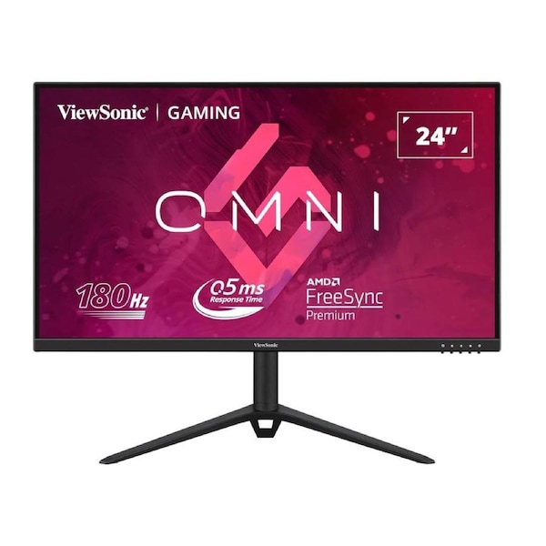 ViewSonic VX2428 24' 180Hz 0.5ms, Fast IPS, Crisp Image and Smooth play. VESA Clear MR certified, Freesync, Adaptive Sync, Speakers, Monitor
