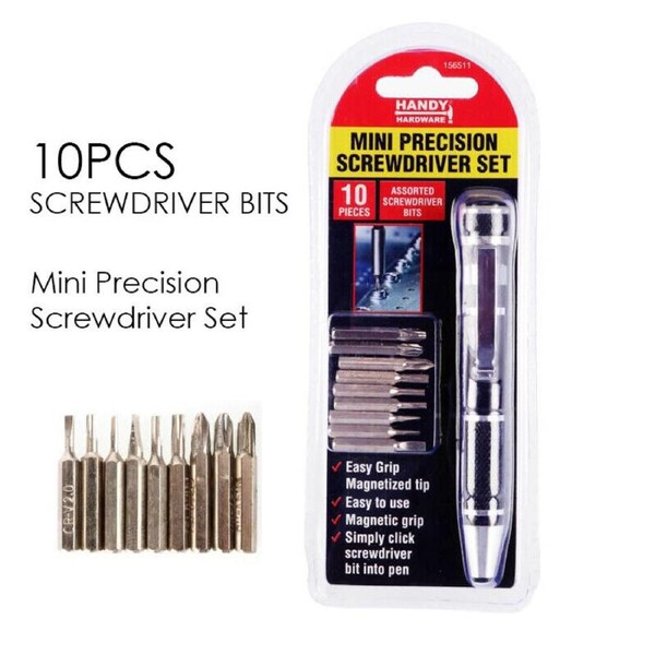 Screwdriver Set Mini Precision 10pc