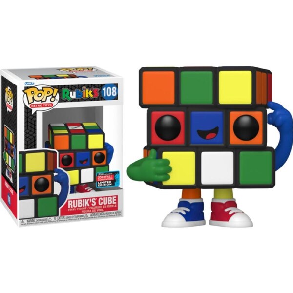 Rubik’s - Rubik’s Cube #108 Pop! Vinyl Figure (2022 Fall Convention Exclusive)