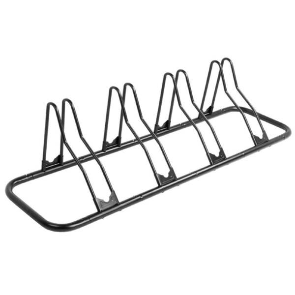 CyclingDeal 4 Bicycle Floor Parking Rack Stand MTB Road Bike Indoor Garage Storage