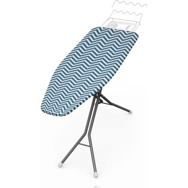 Clevinger Ironing Board Cover Heat Resistant - Blue Chevron (47CM X 135CM)