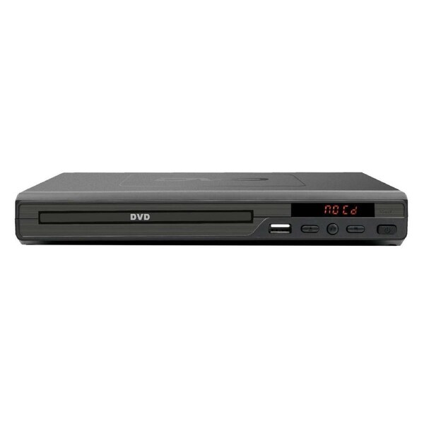 Mini-Size DVD Player (Black) with Multi-Region Set-up & Compact Size