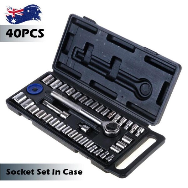 Socket Set In Case 40pc