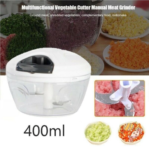 Chopper Food Processor 400ml Pull Handle